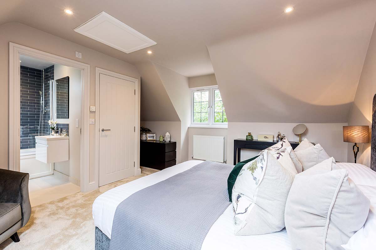 Donnington New Homes – Lawrence Mews Bedroom ensuite