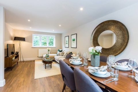 Donnington New Homes – Lawrence Mews living dining room